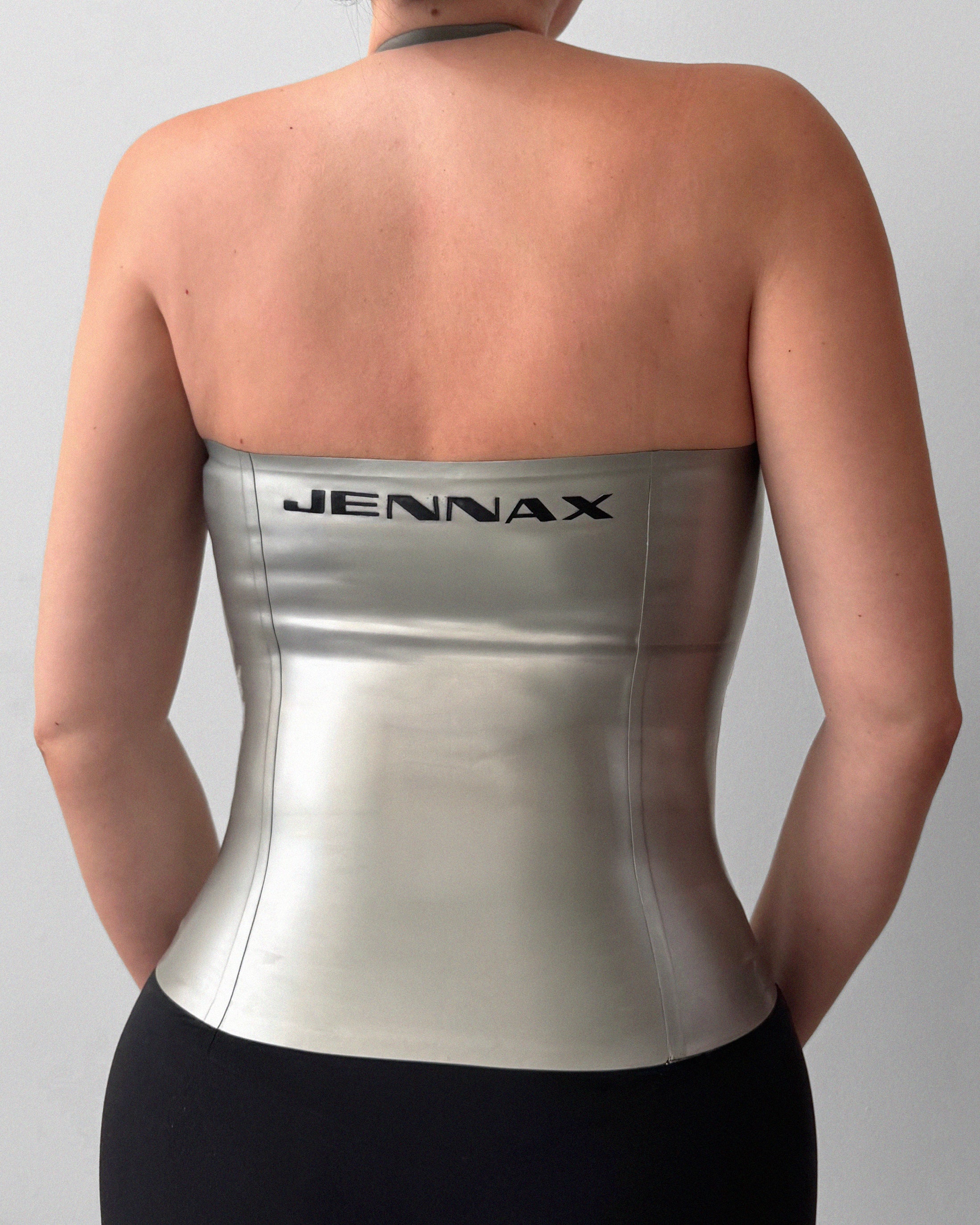LATEX ESSENTIALS HALTER TOP