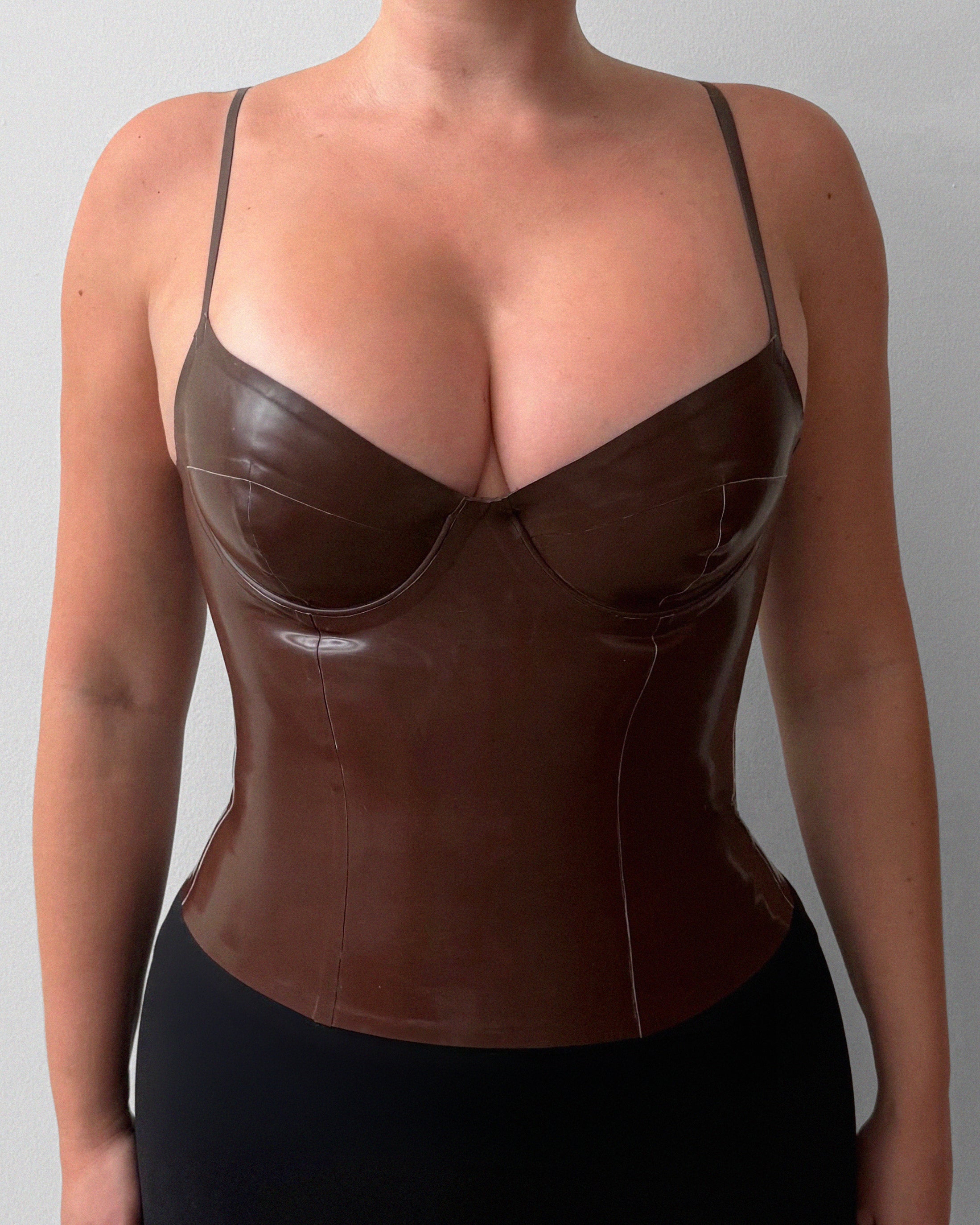 LATEX ESSENTIALS CAMI TOP