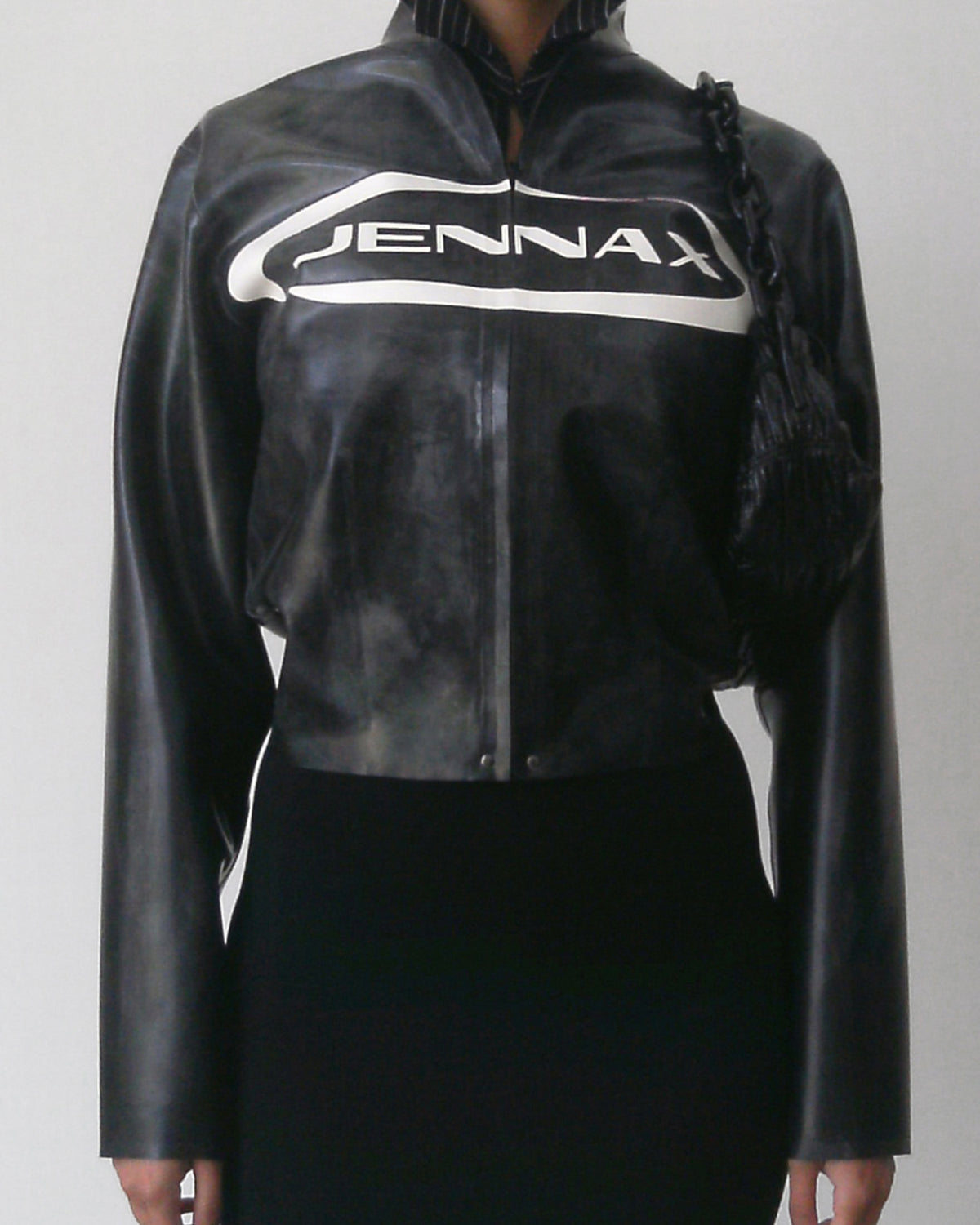 LATEX DUSTED JACKET